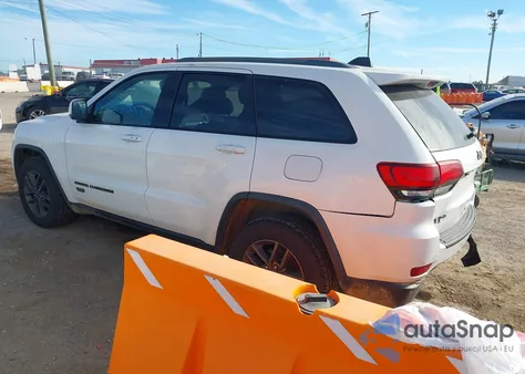 2016 Jeep Grand Cherokee 75Th Anniversary z USA, uszkodzony, nr VIN 1C4RJFAGXGC493990